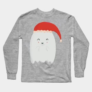 Christmas ghost Long Sleeve T-Shirt